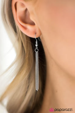 If Trees Could Talk - White ~ Paparazzi Dainty Necklace