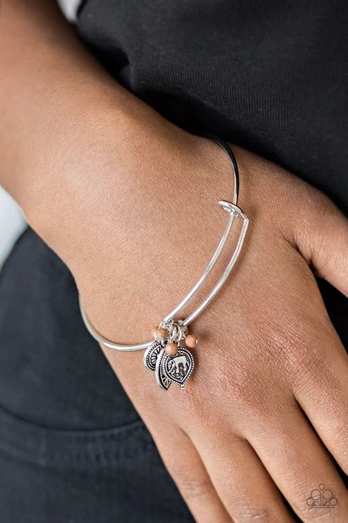 The Elephant in the Room - Brown Bracelet