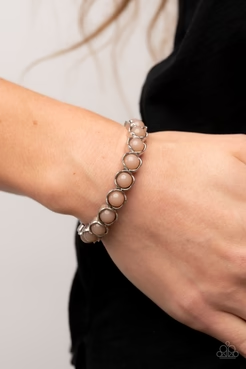 Lets Be BUds- Brown Bracelet