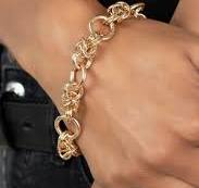 Big City Chic - Gold Bracelet