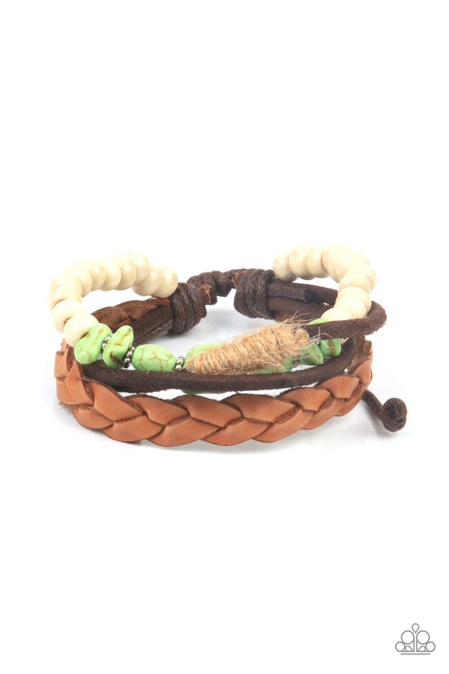 Far Out Wayfair- Green Bracelet