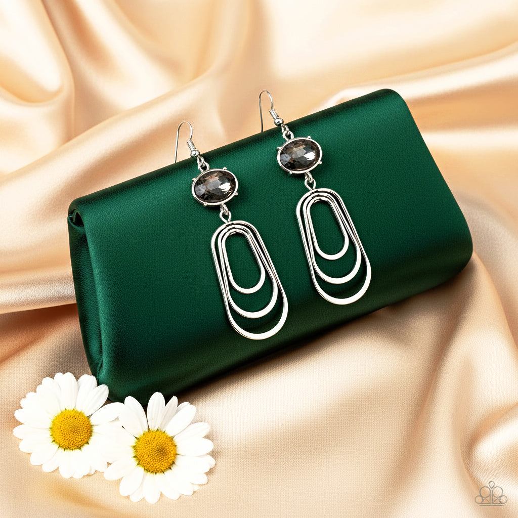 Drop-Dead Glamorous - Silver Earrings