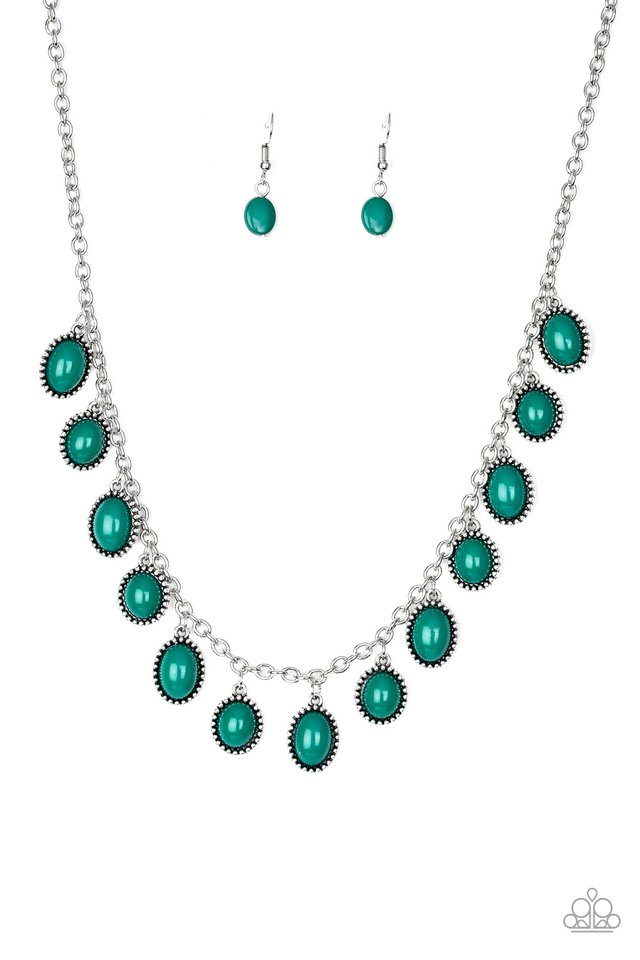 Make Some ROAM! - Green ~ Paparazzi Necklace