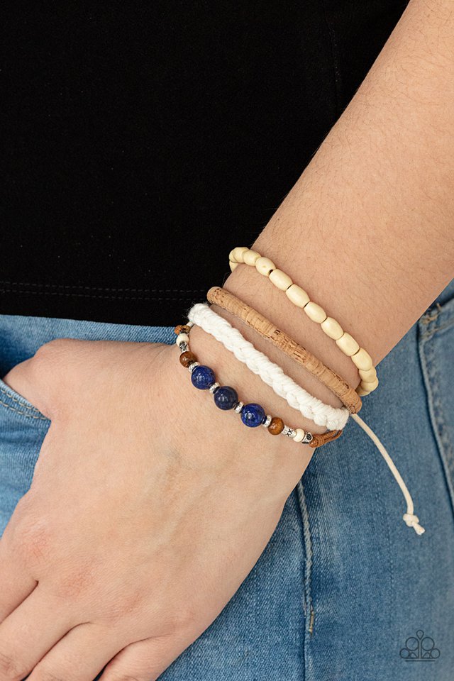 Natural Born Navigator - Blue Bracelet