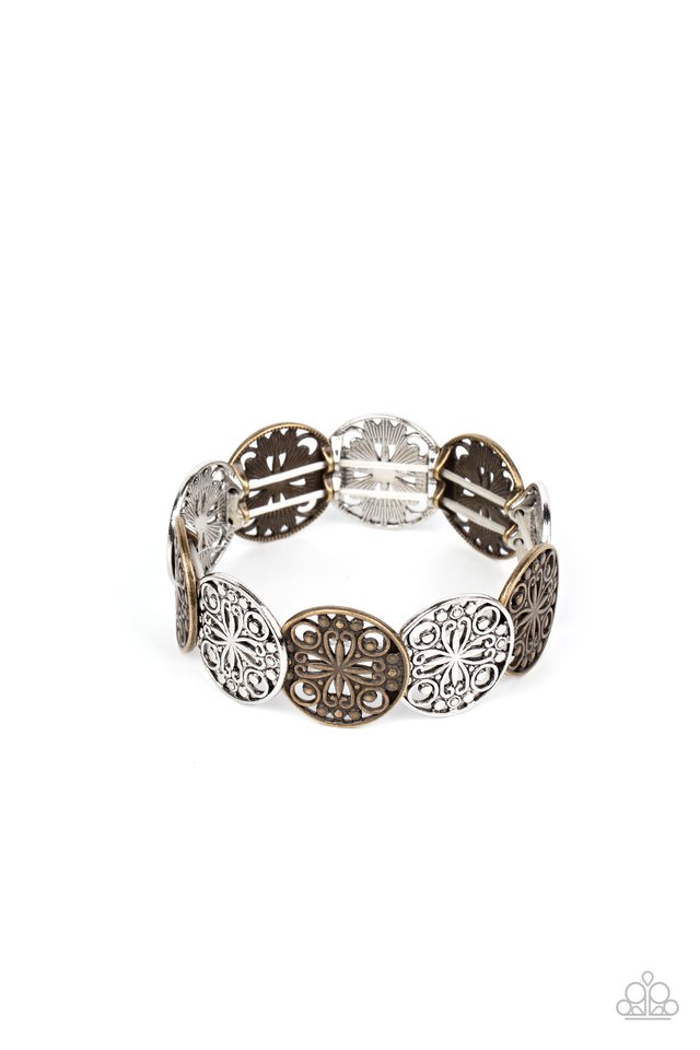 Portico Picnic - Multi ~ Paparazzi Stretch Bracelet