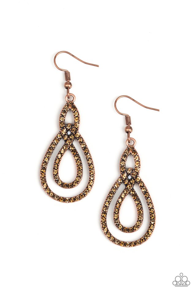 Sassy Sophistication - Copper Earrings