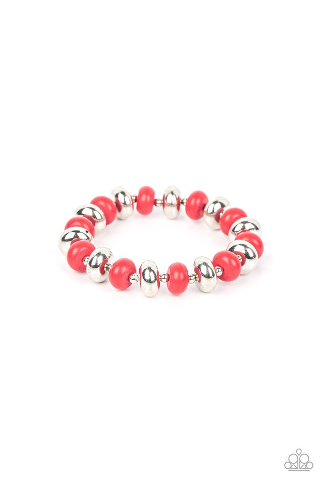The "Stone Age Aesthetic" Red Bracelet