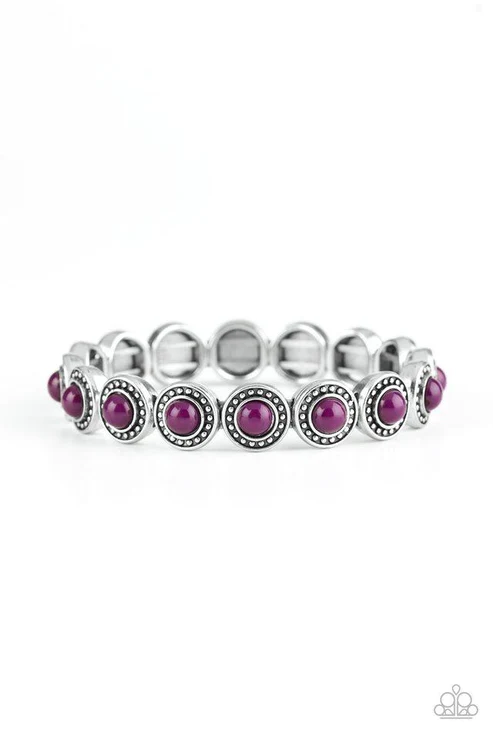 Globetrotter Goals - Purple Bracelet