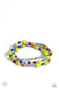 Confident Collision - Multi  Bracelet