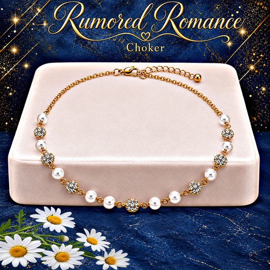 Rumored Romance -White   Necklace