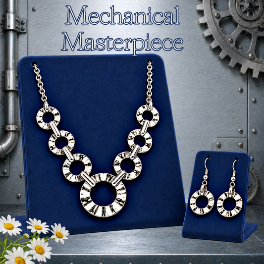 Mechanical Masterpiece - Silver Necklace