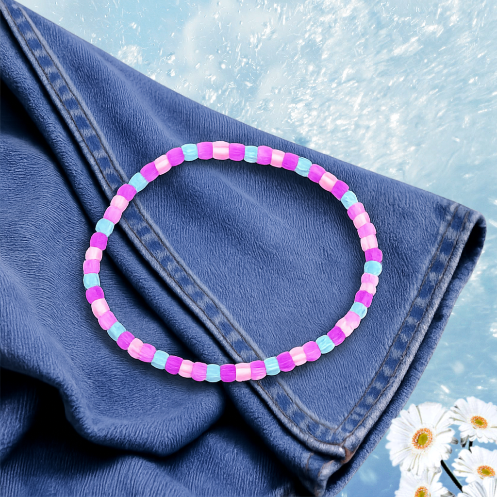 GLASS is in Session - Pink  Bracelet