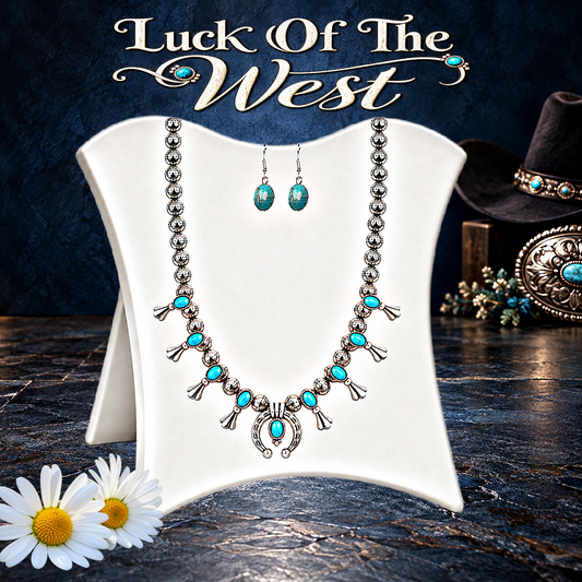 Luck Of The West - Blue Necklace