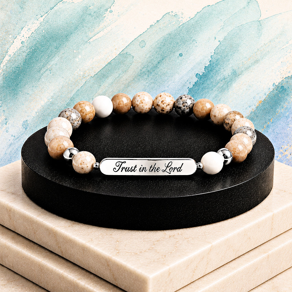 Keep The Trust - Brown Bracelet