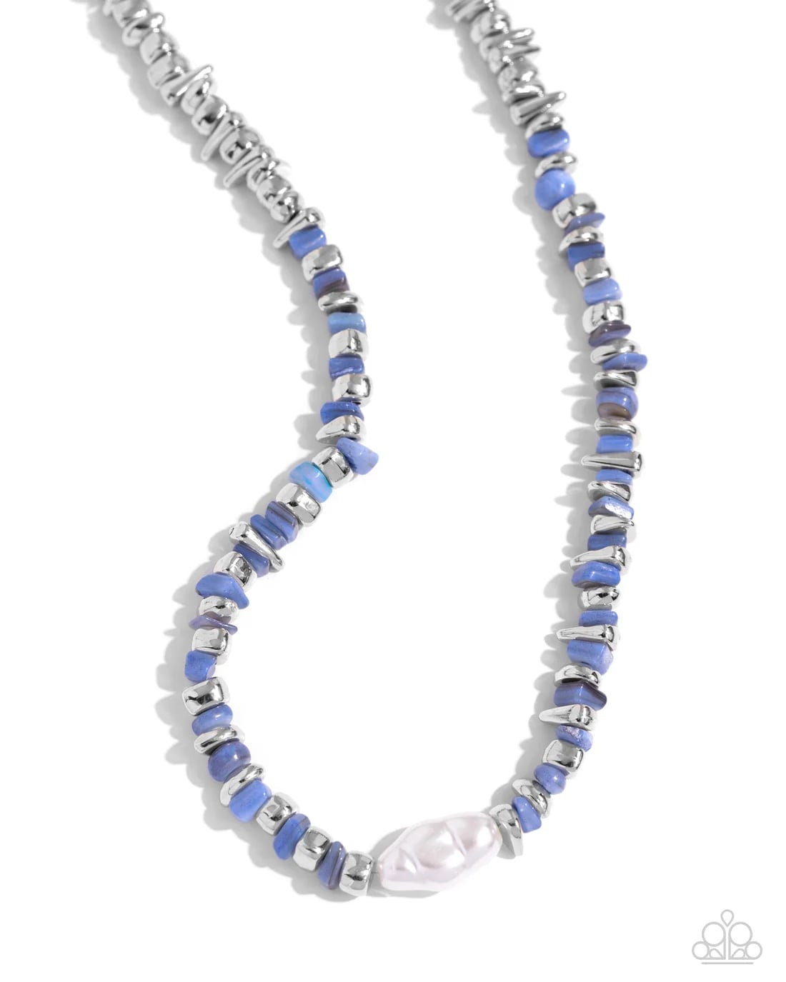 Seasonal Socialite - Blue  Necklace