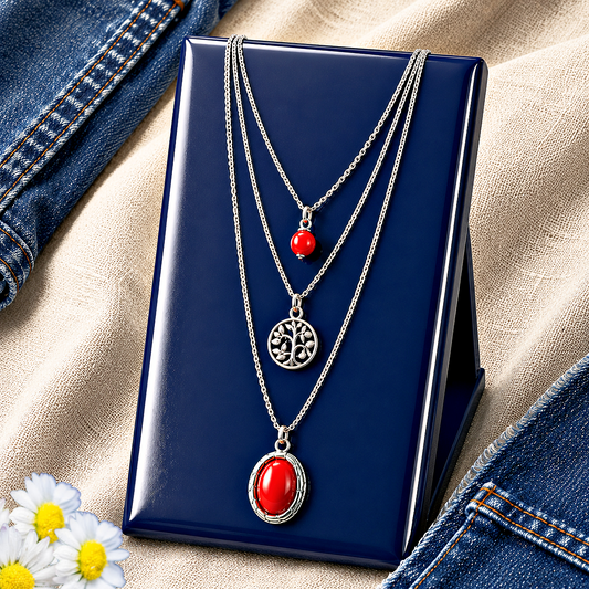 Southern Roots - Red  Necklace