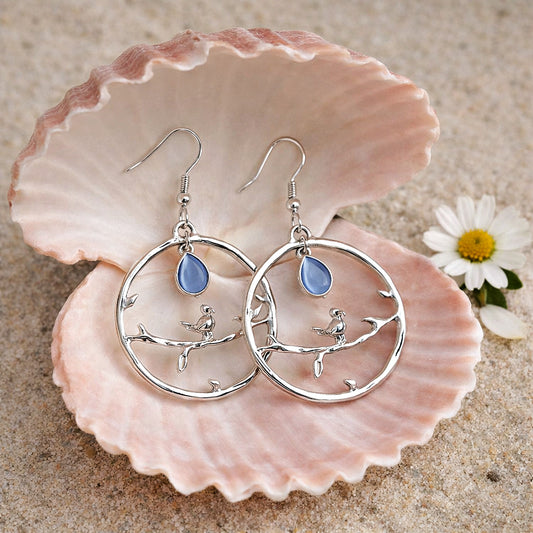 Picturesque Scene - Blue  Earrings