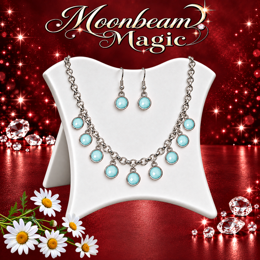 Moonbeam Magic - Blue Necklace