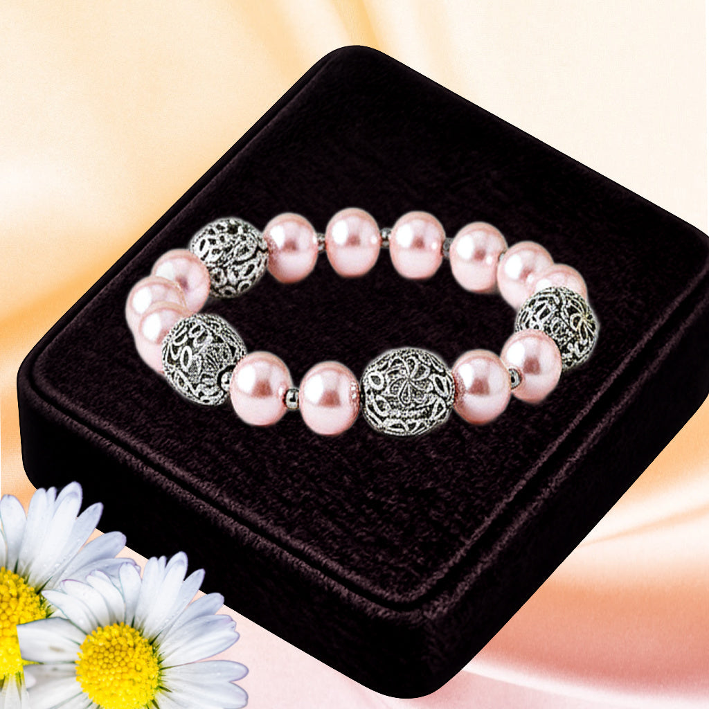 The "Upscale Whimsy" - Pink Bracelet