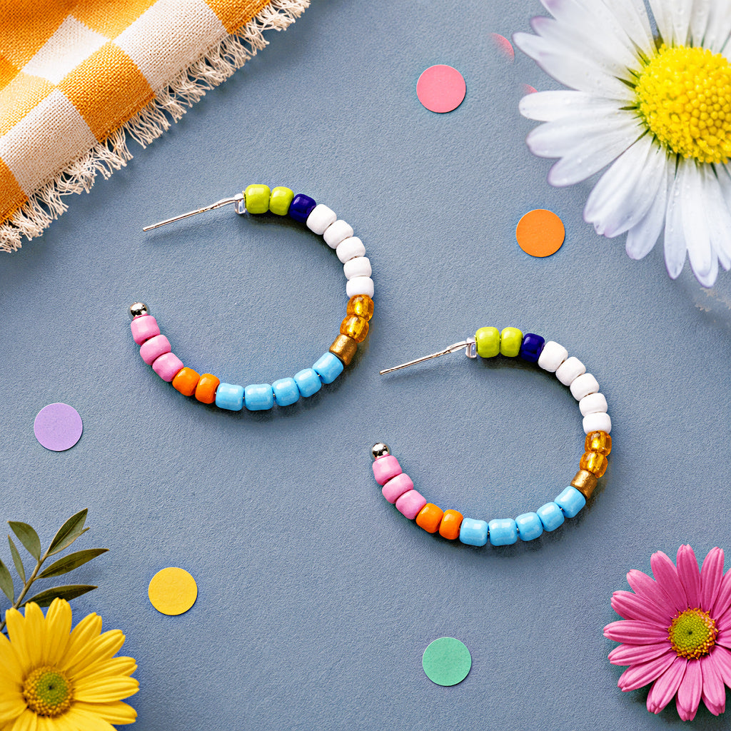 Multicolored Mambo  - Multi  Earrings