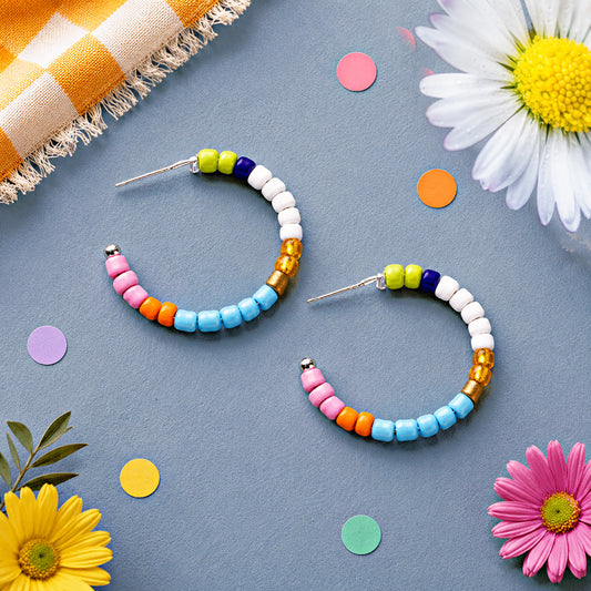 Multicolored Mambo  - Multi  Earrings