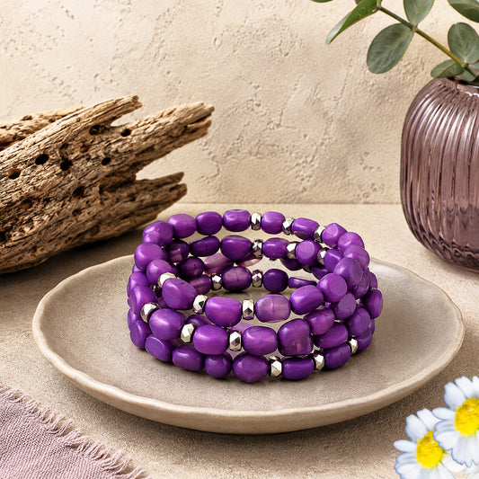 Nice GLOWING! - Purple  Bracelet