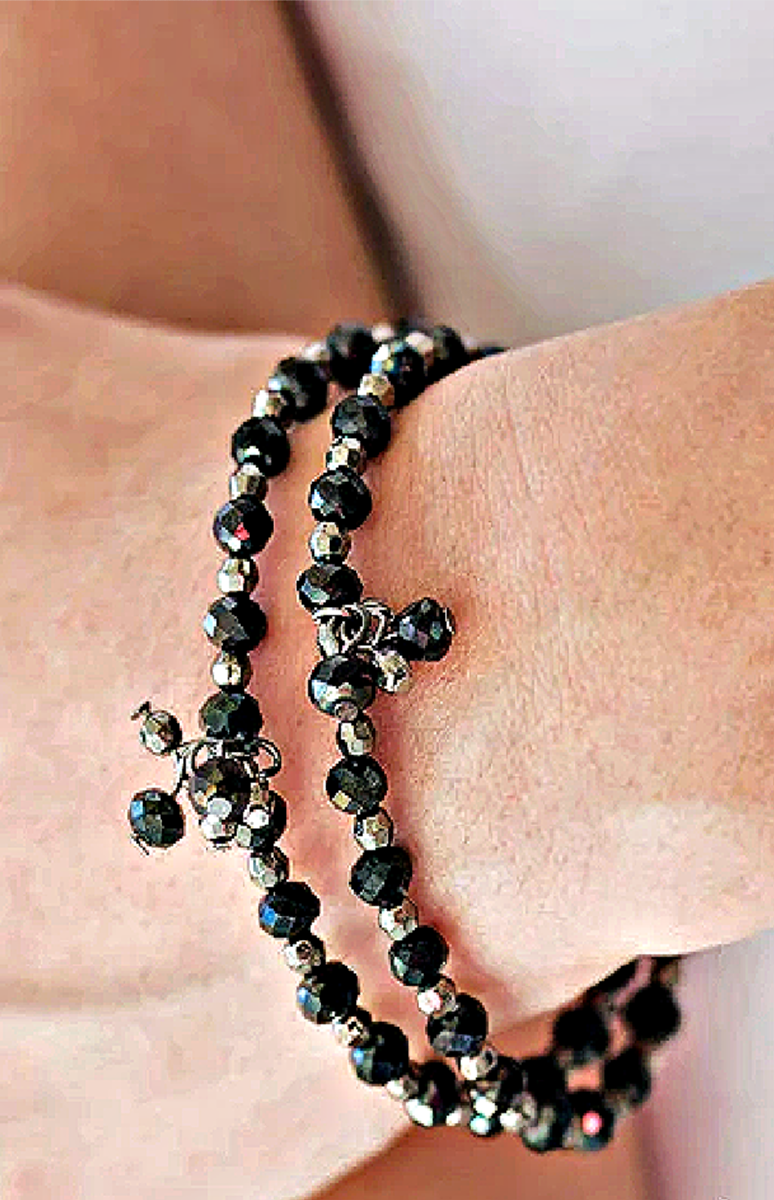 Sink Or Shimmer - Black  Bracelet