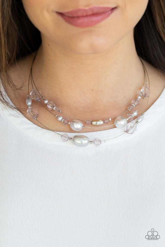 Pacific Pageantry - Silver  Necklace