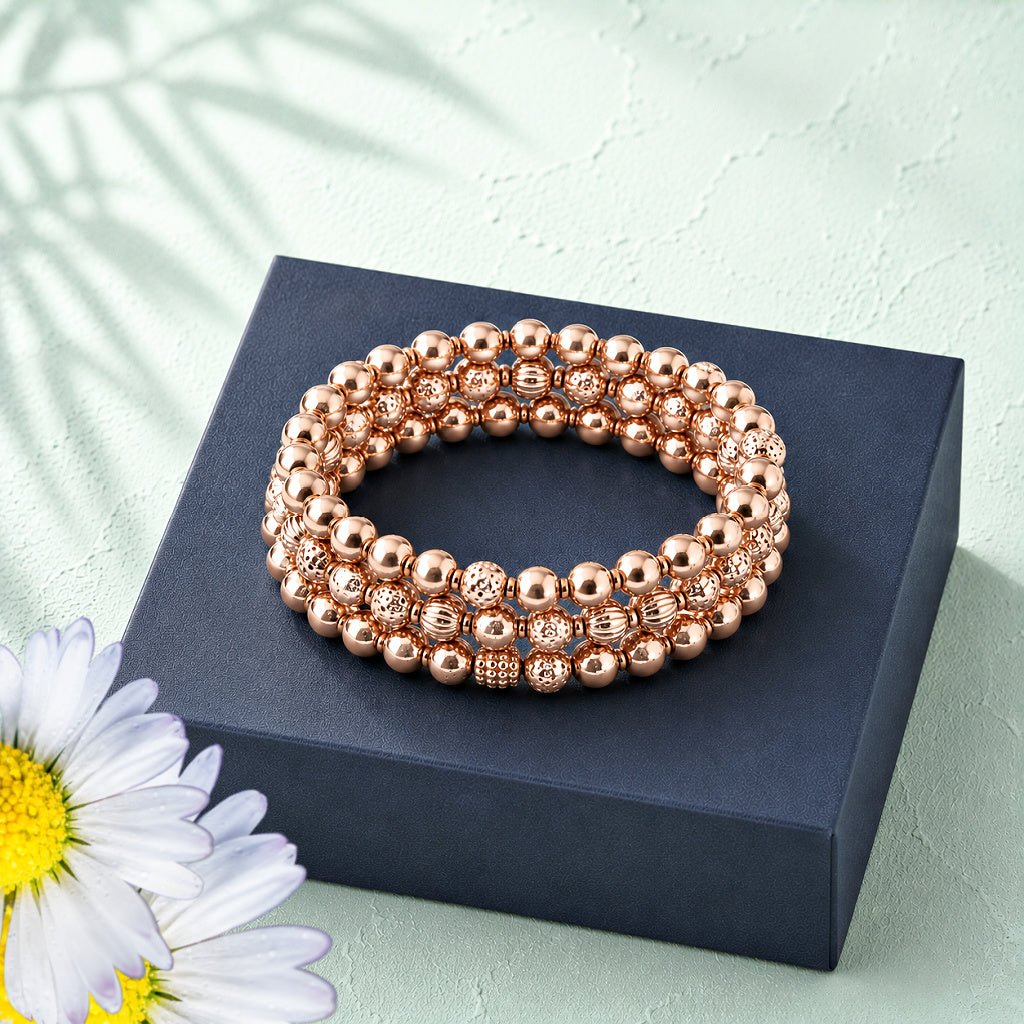 The "Boundless Boundaries" Rose Gold  Bracelet