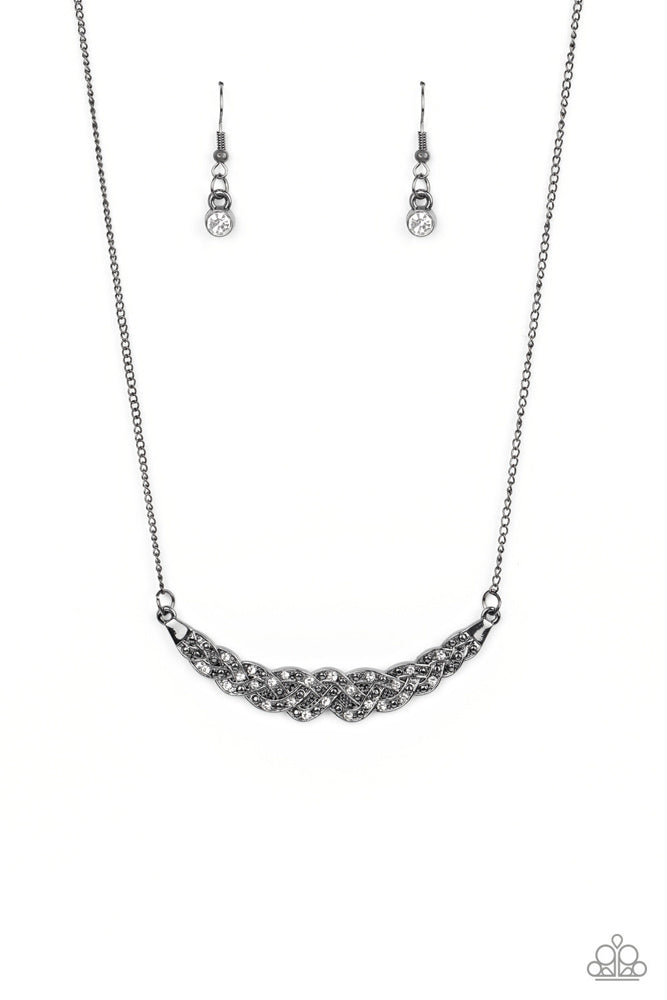Whatever Floats Your YACHT - Gunmetal Necklace
