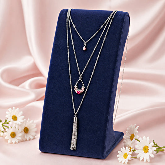 Be Fancy - Pink Necklace