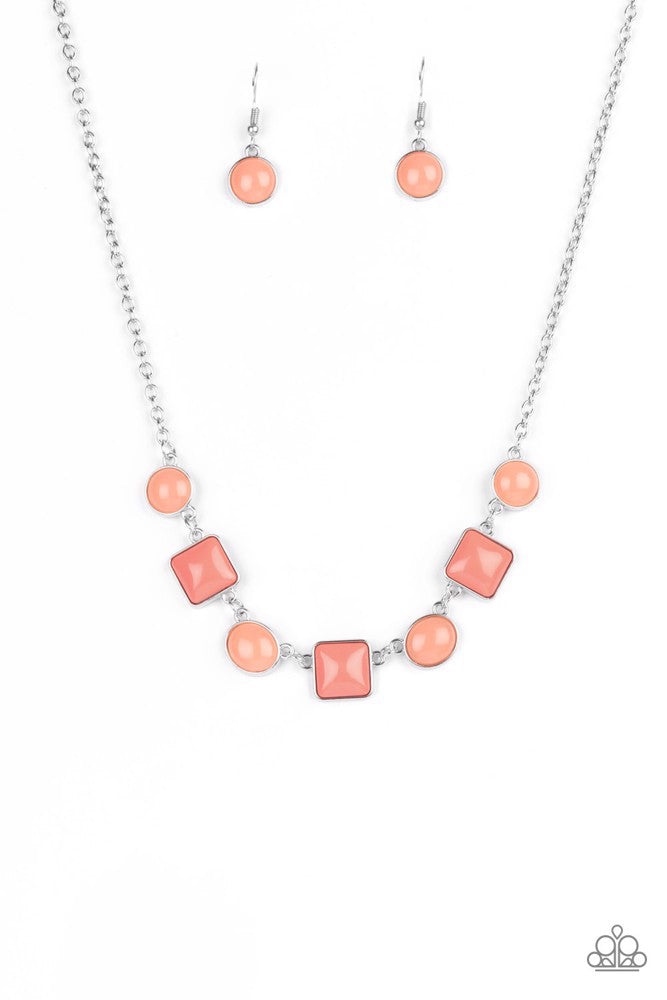Trend Worthy - Orange  ~ Paparazzi Everyday/Princess (18") Necklace