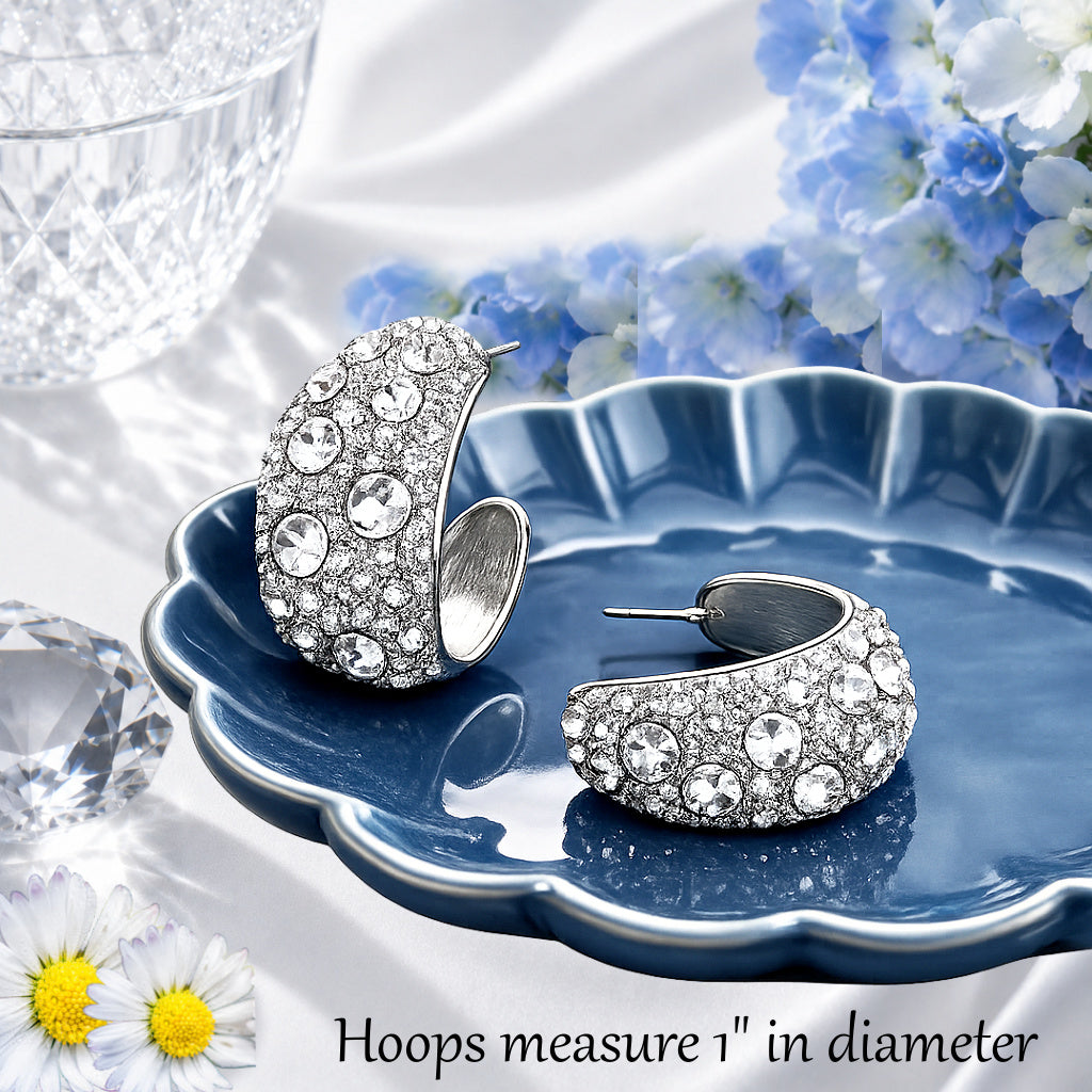 Freethinking Finesse - White   Earrings