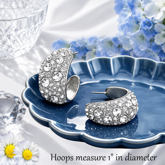 Freethinking Finesse - White   Earrings