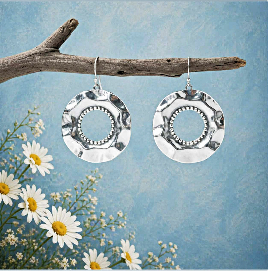Desert Diversity - Silver Earrings