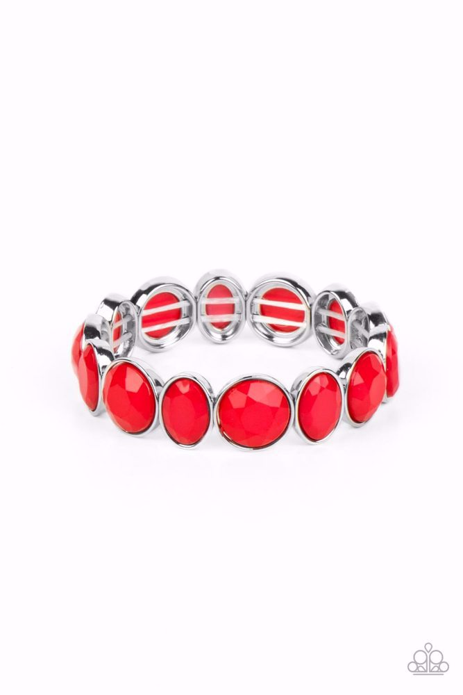 Whimsical Glow - Red  Bracelet