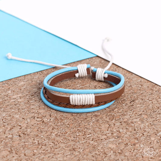 Trail Scout - blue  ~ Paparazzi Urban Bracelet