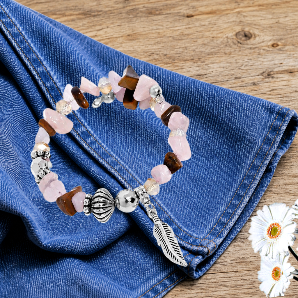 Earthy Earning - Pink Bracelet