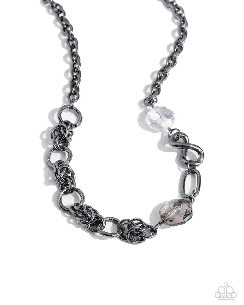 Celestially Celtic - Black Necklace