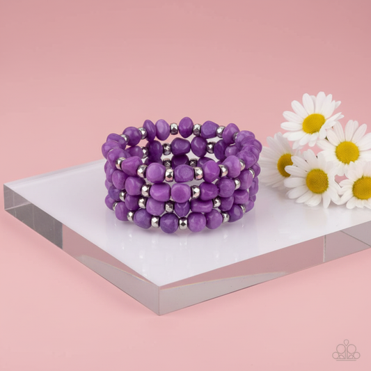 Nice GLOWING! - Purple  Bracelet