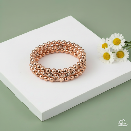 The "Boundless Boundaries" Rose Gold 3-Piece Stack