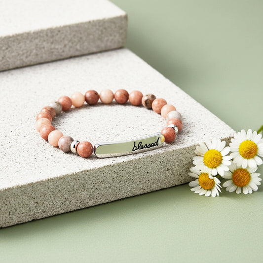 Simply Blessed — Multi Colored Stone Bracelet