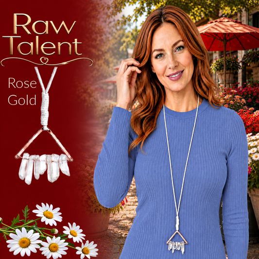 Raw Talent - Rose Gold Necklace