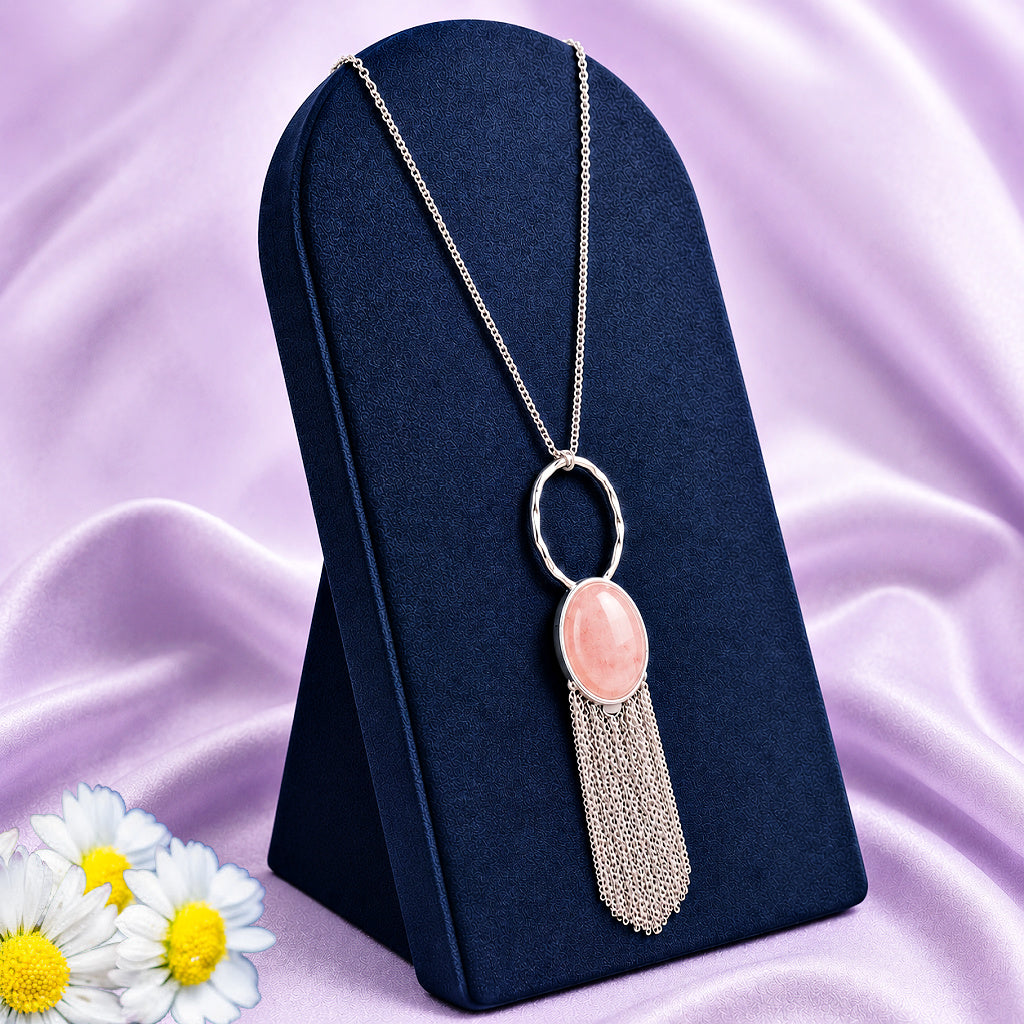 Dewy Desert - Pink Necklace