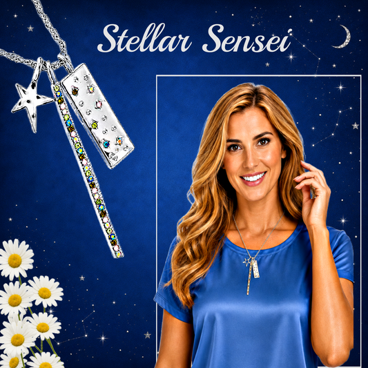 Stellar Sensei - Green Necklace