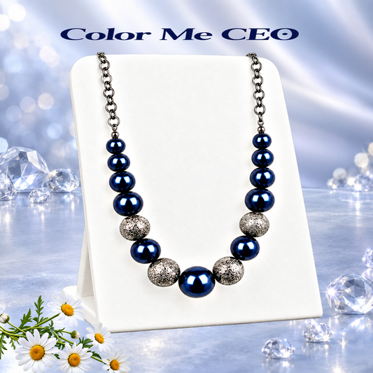Color Me CEO - Blue Necklace
