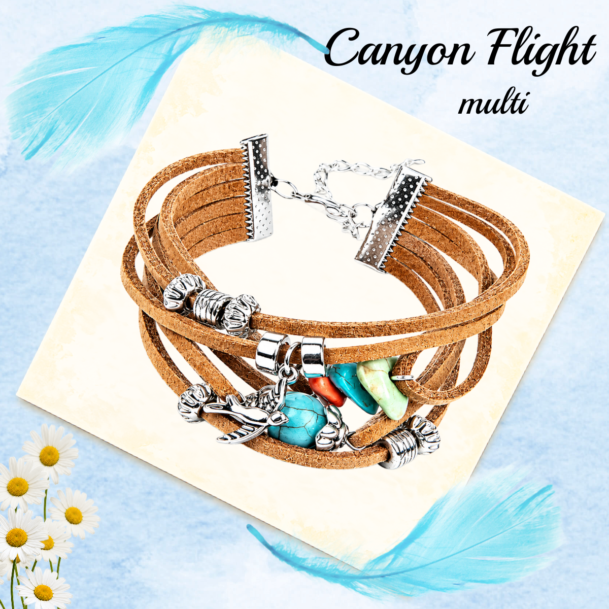 Canyon Flight - Multi  Bracelet