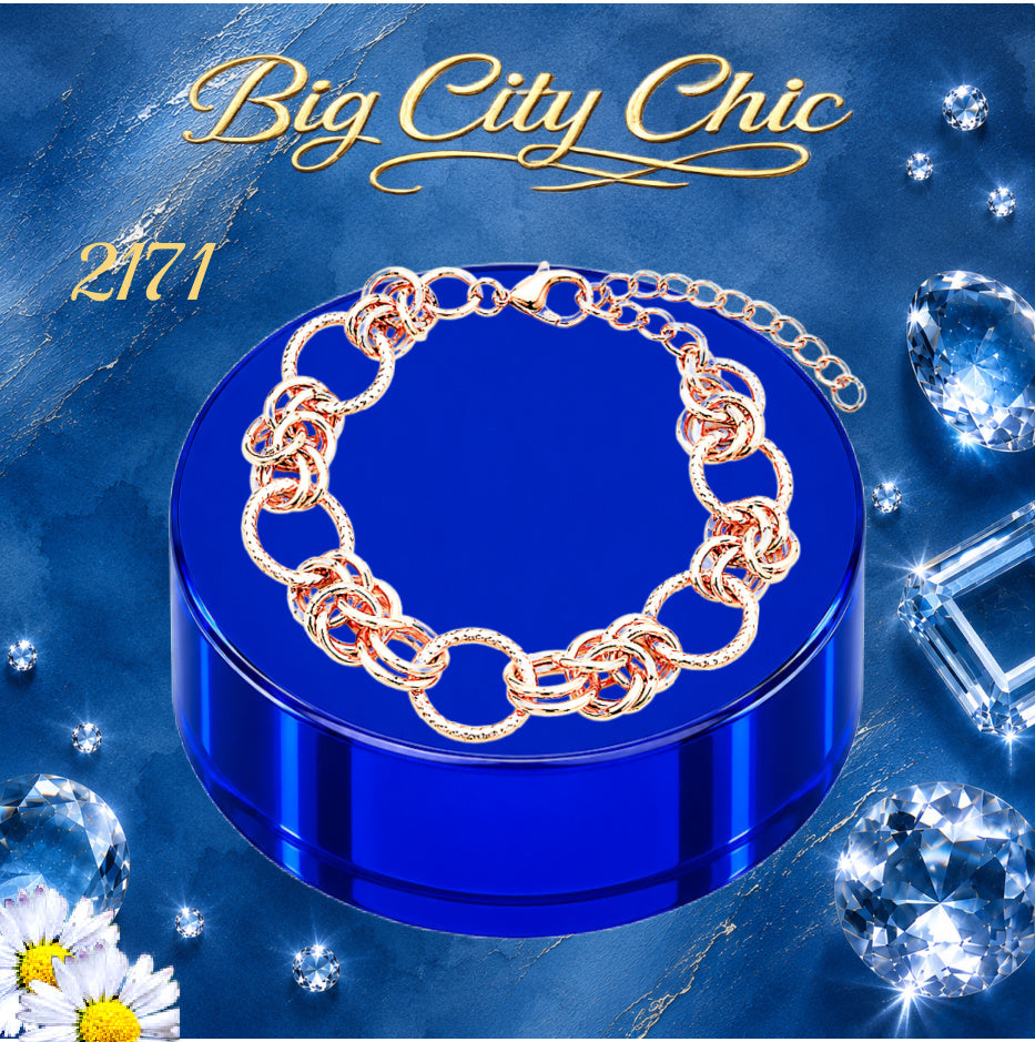 Big City Chic - Gold Bracelet