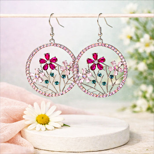 Basic Bouquet - Pink  Earrings