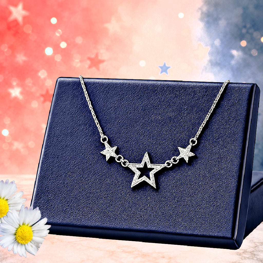 United We Sparkle - White  Necklace